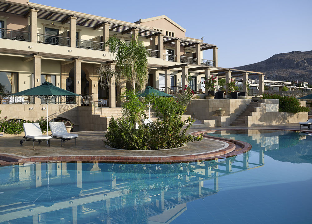 Mitsis Lindos Memories Resort & Spa (Adults Only) Ngoại thất bức ảnh